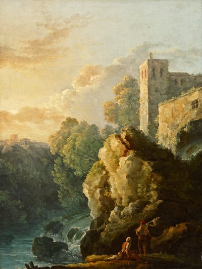 Château et Cascade - Carlo Bonavia